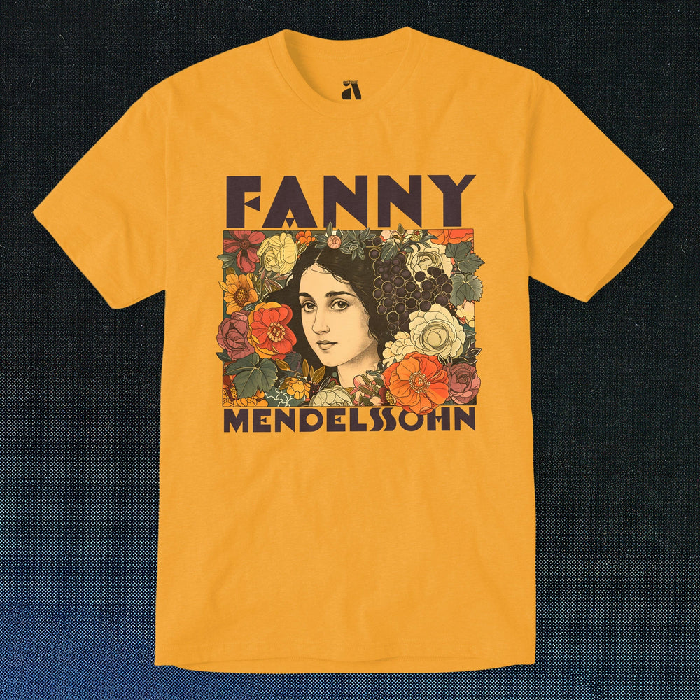 fanny mendelssohn: illustrated classic tee