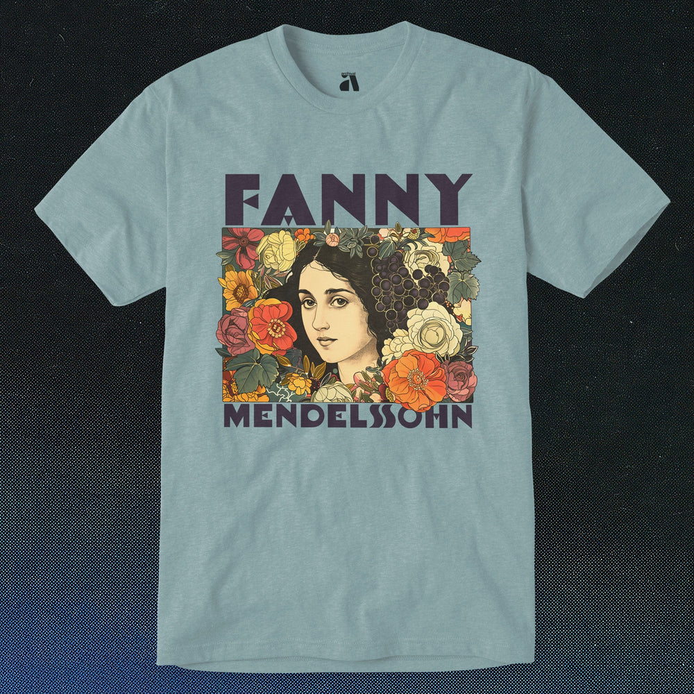 fanny mendelssohn: illustrated classic tee