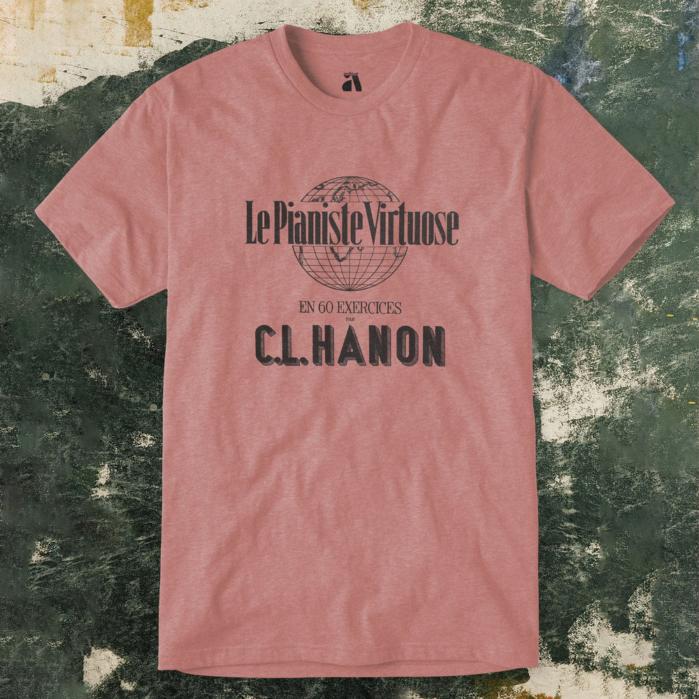 c.l. hanon: le pianiste virtuose classic tee