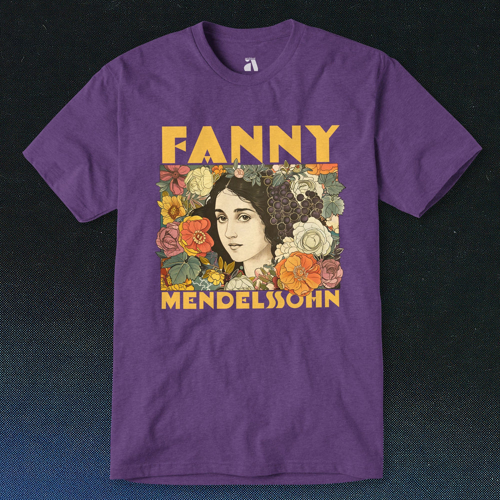 fanny mendelssohn: illustrated classic tee