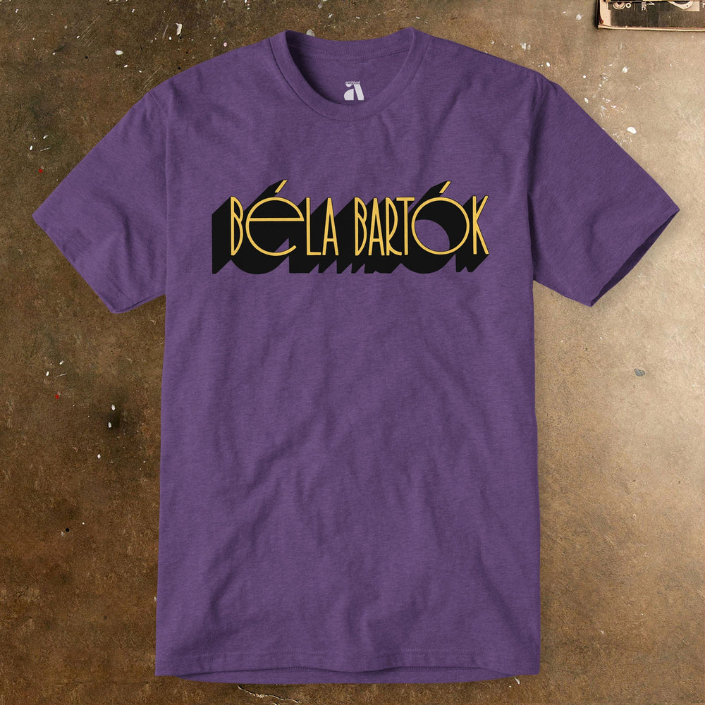 béla bartók: wordmark classic tee