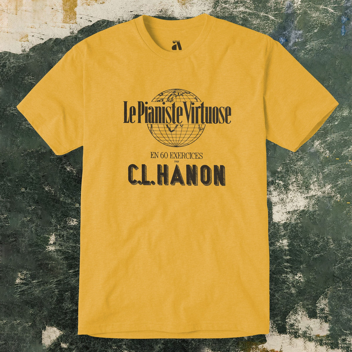 c.l. hanon: le pianiste virtuose classic tee