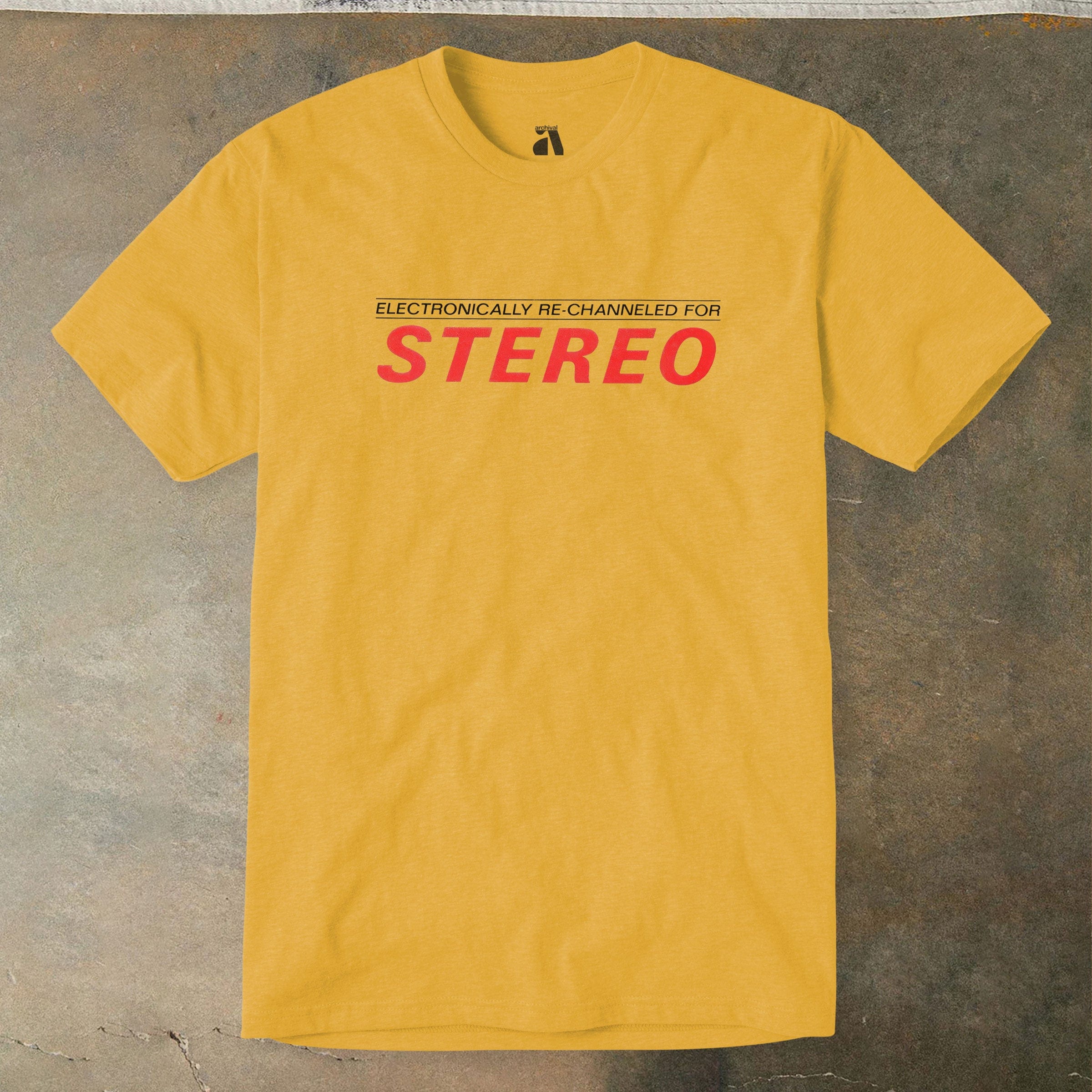Stereo: Re-channeled T-Shirt – Archival Apparel