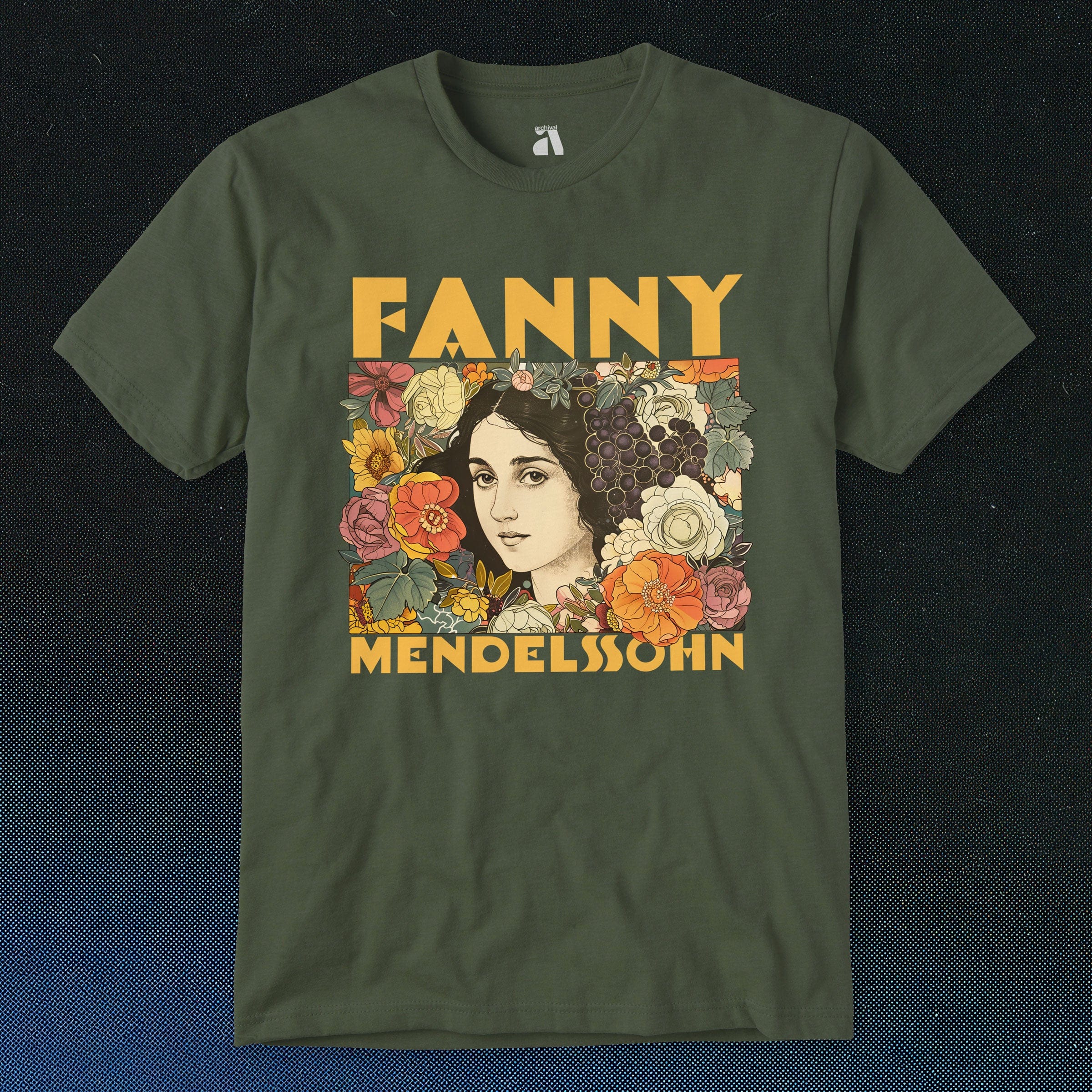 Fanny Mendelssohn: Illustrated T-Shirt