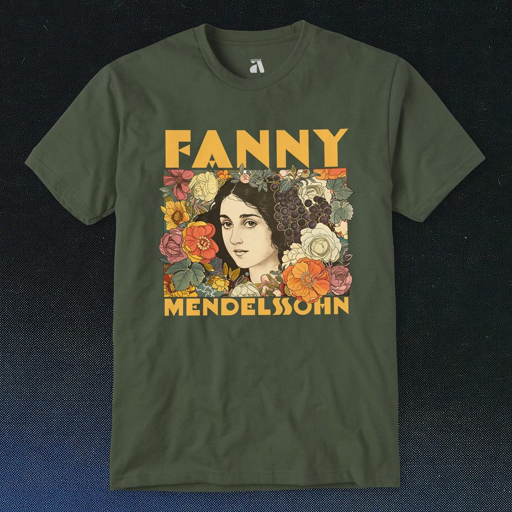 fanny mendelssohn: illustrated classic tee