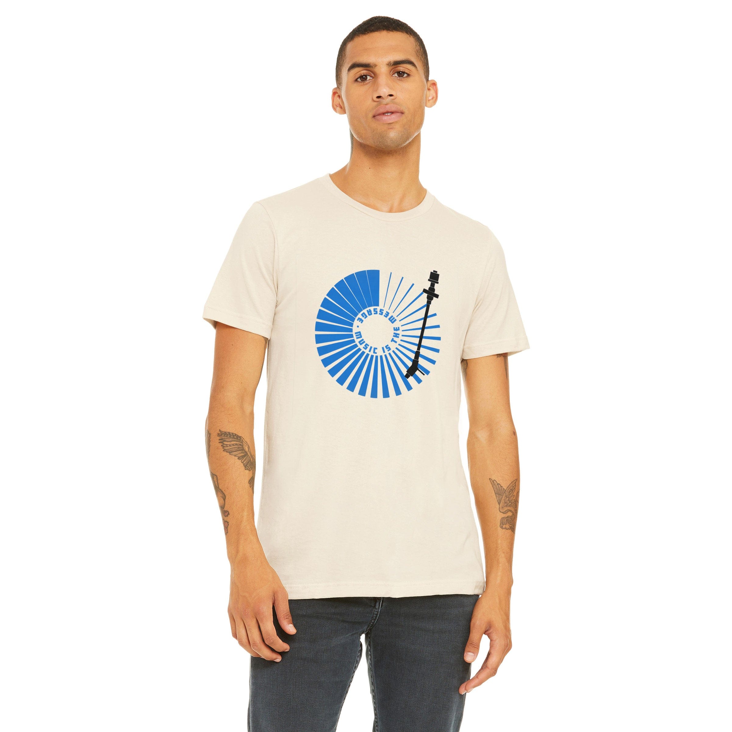 Vinyl LP: Music is the Message T-Shirt