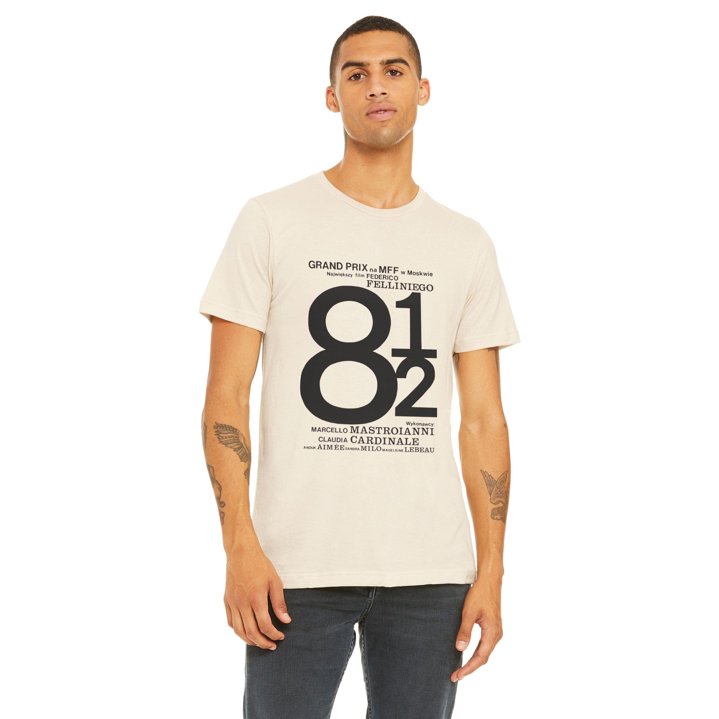 Fellini: "8 1/2" Moscow Film Fest T-Shirt