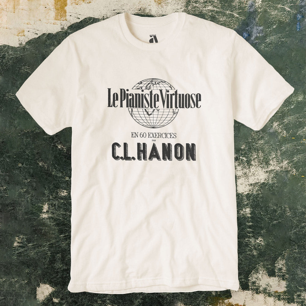 c.l. hanon: le pianiste virtuose classic tee