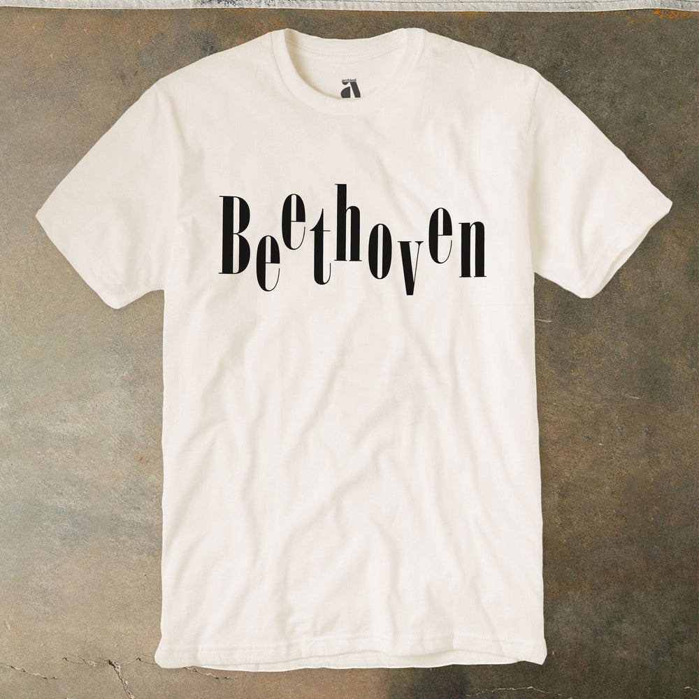 beethoven: wordmark classic tee