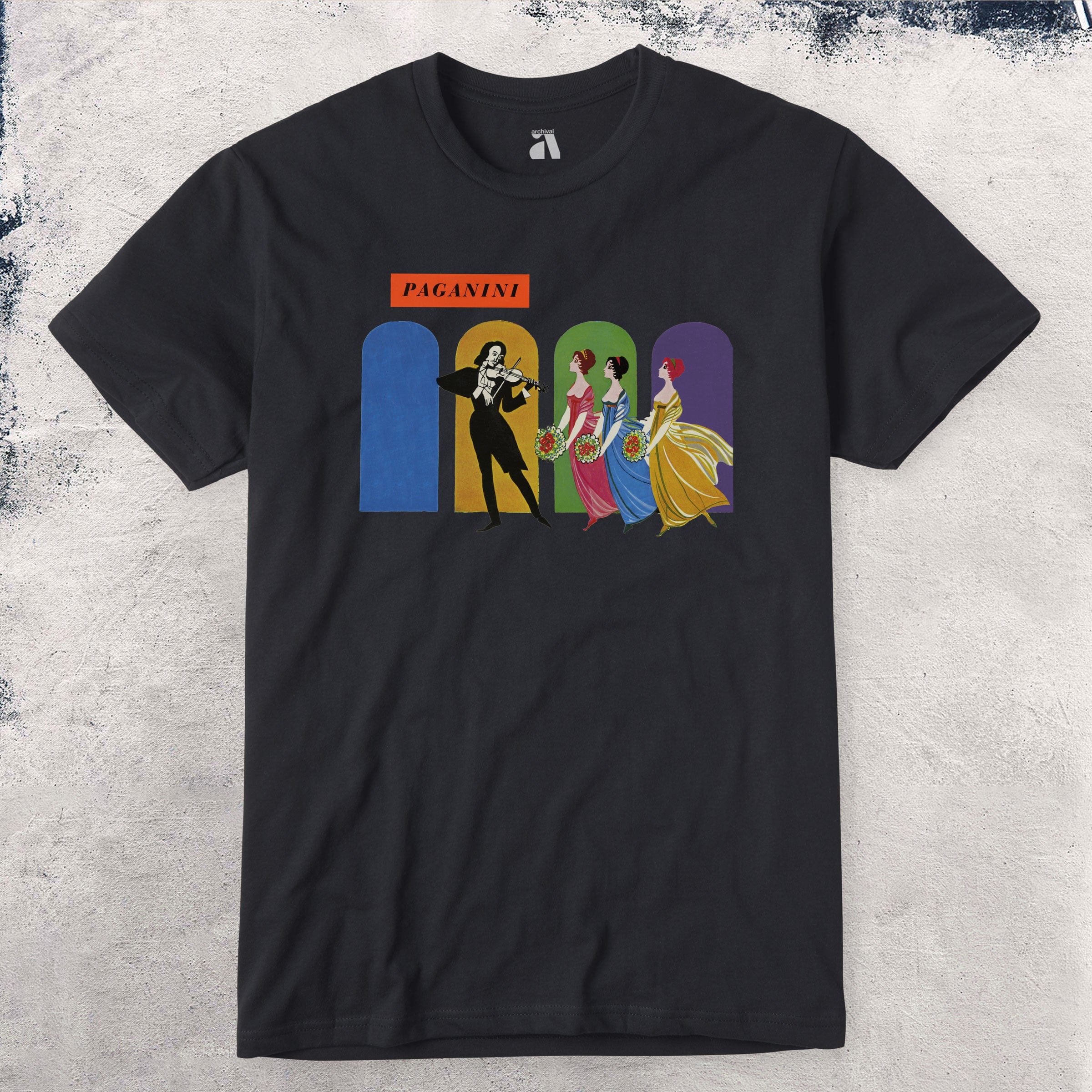 Niccolò Paganini: Illustrated T-Shirt