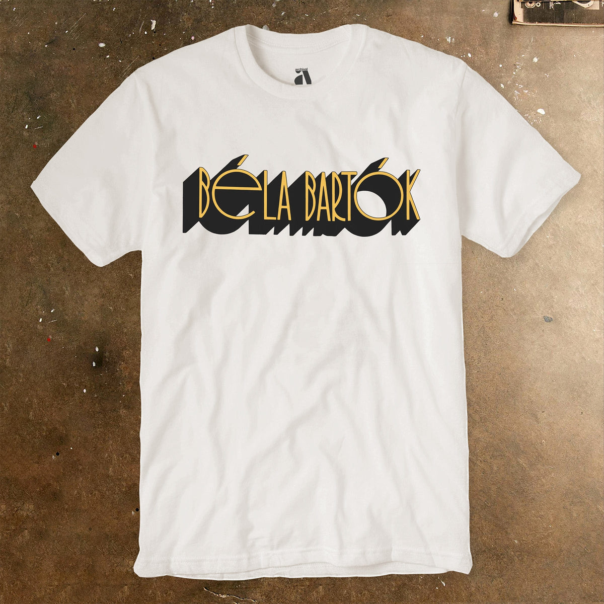 béla bartók: wordmark classic tee
