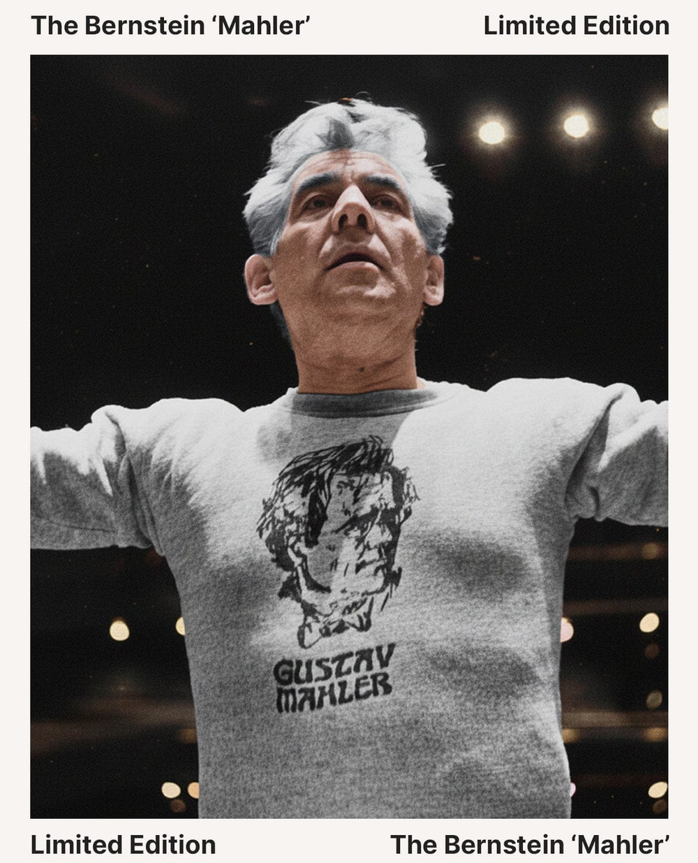 mahler: bernstein classic tee