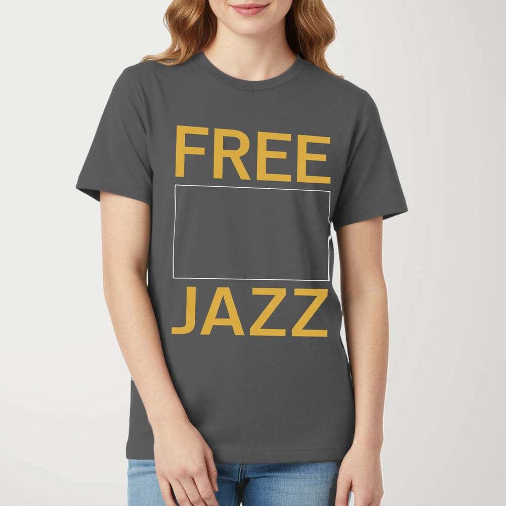 Free Jazz Classic Tee in Asphalt, model