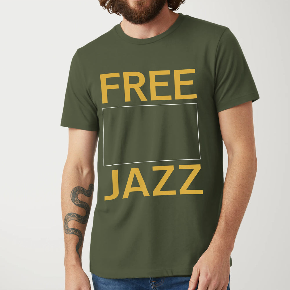 Free Jazz Classic Tee in Military Green, model