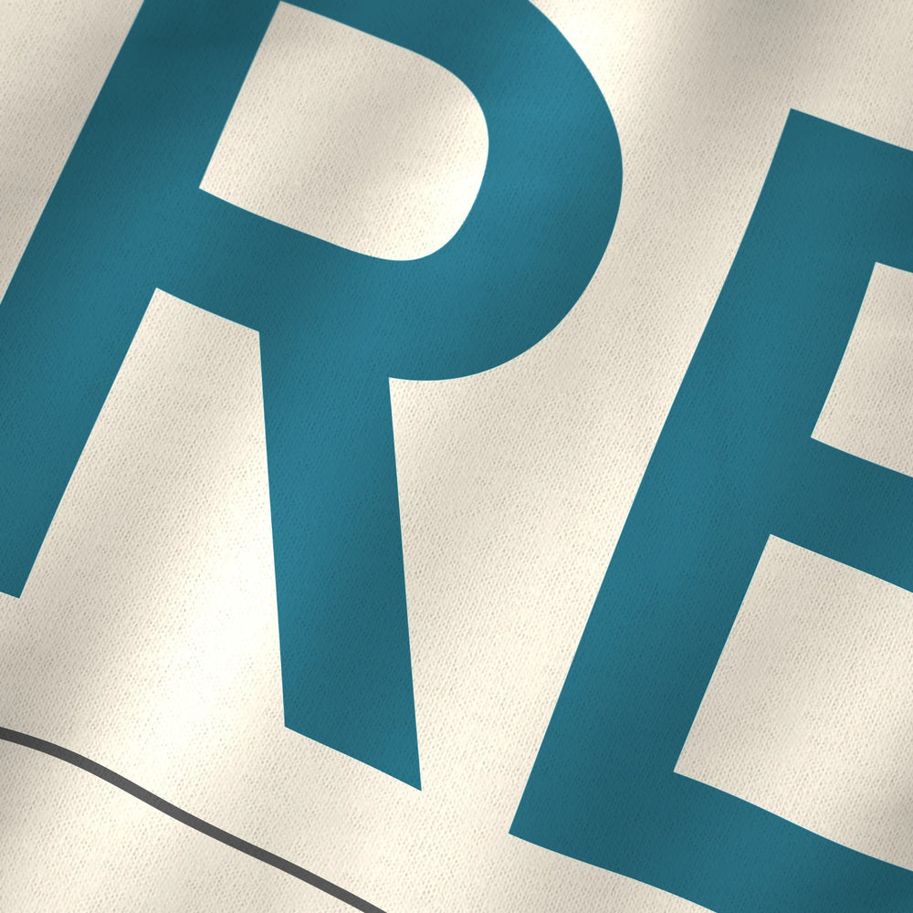 Free Jazz Classic Tee in Natural, close-up