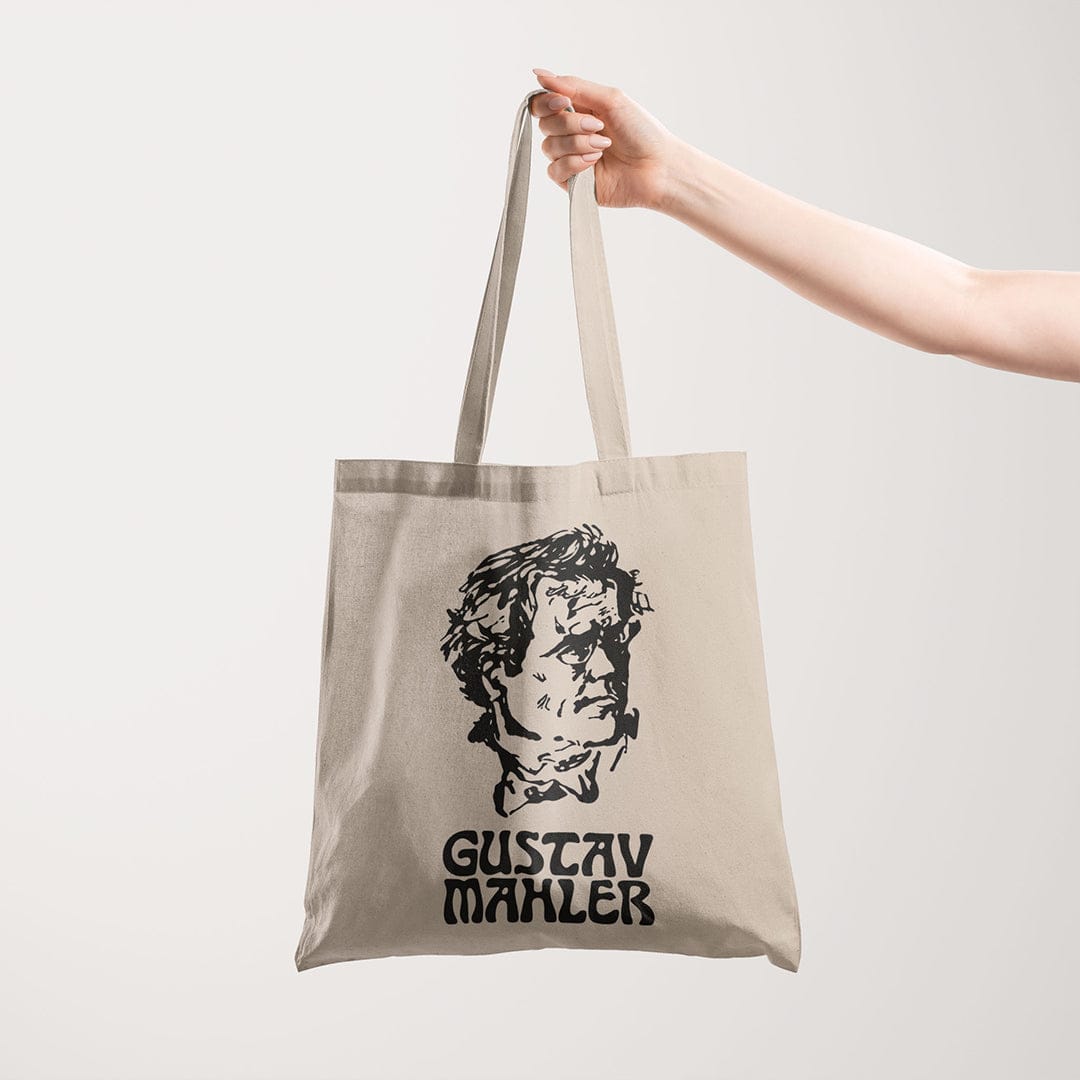 Mahler: Bernstein Cotton Canvas Tote Bag