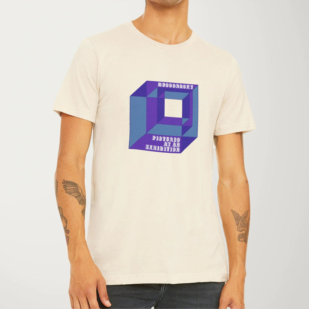 mussorgsky: pictures at an exhibition classic tee in natural, worn
