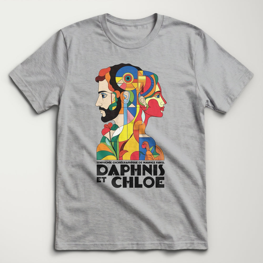 Ravel: Daphnis et Chloé Classic Tee in Athletic Heather, flat lay