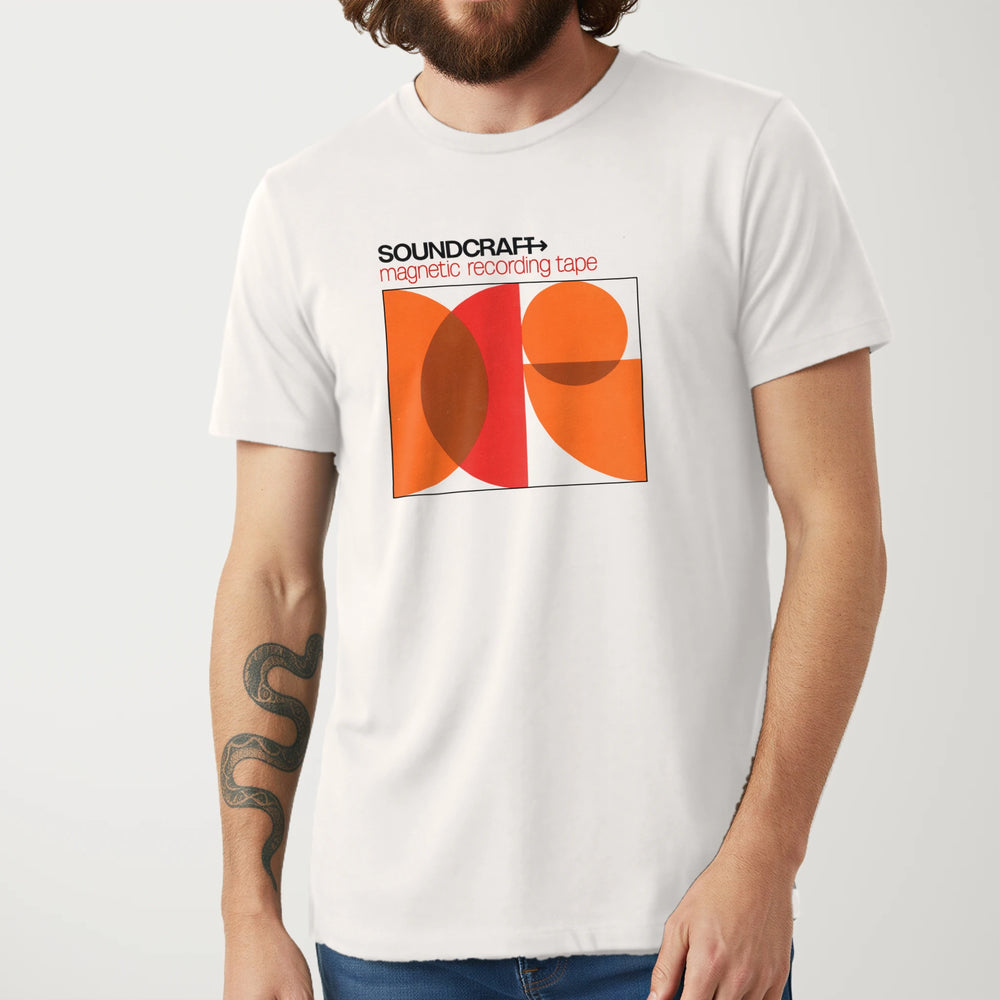 Soundcraft: Magnetic Audio Tape Classic Tee in Vintage White, model