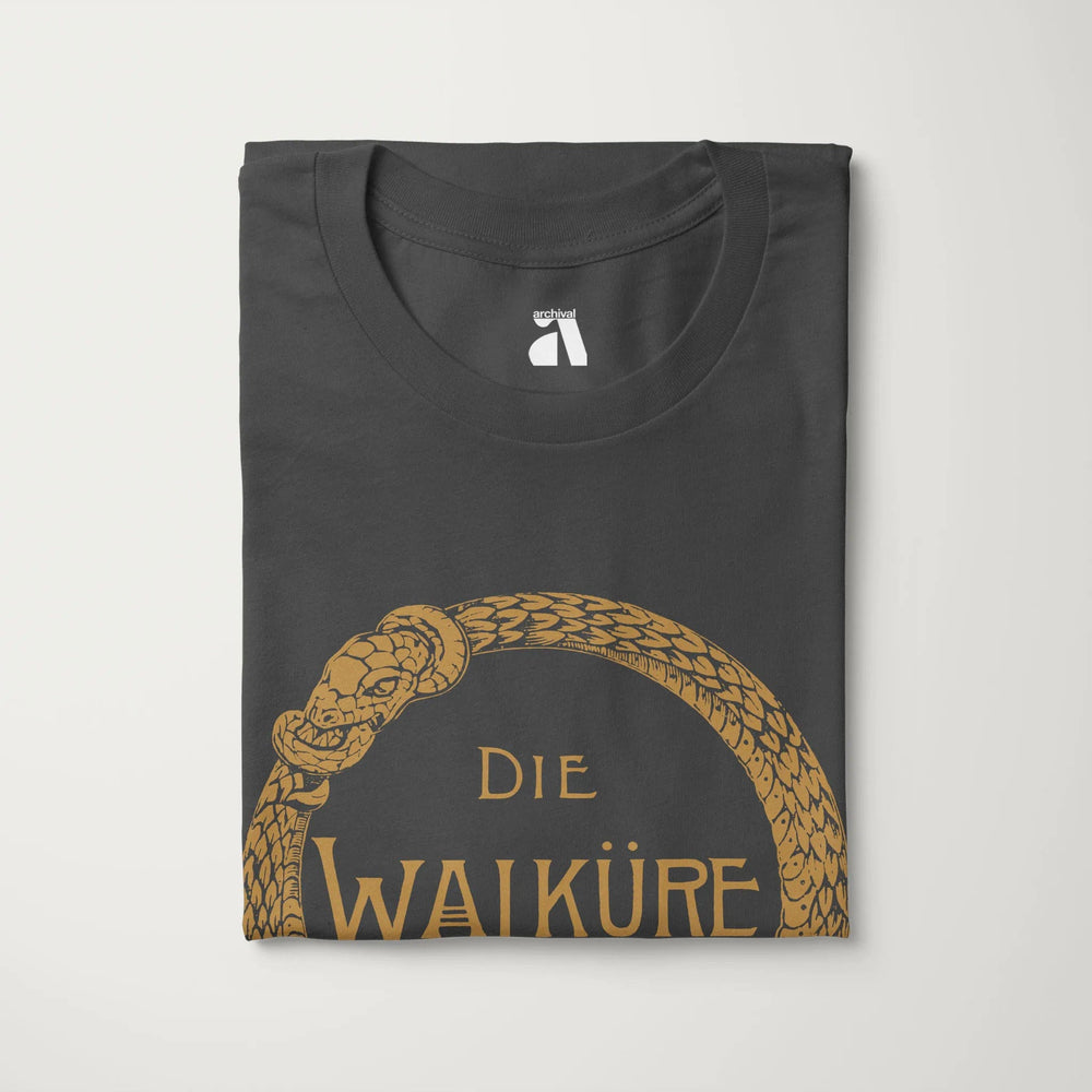 wagner: die walküre classic tee in asphalt, folded