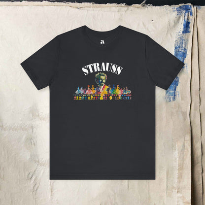 Johann Strauss: Illustrated T-Shirt