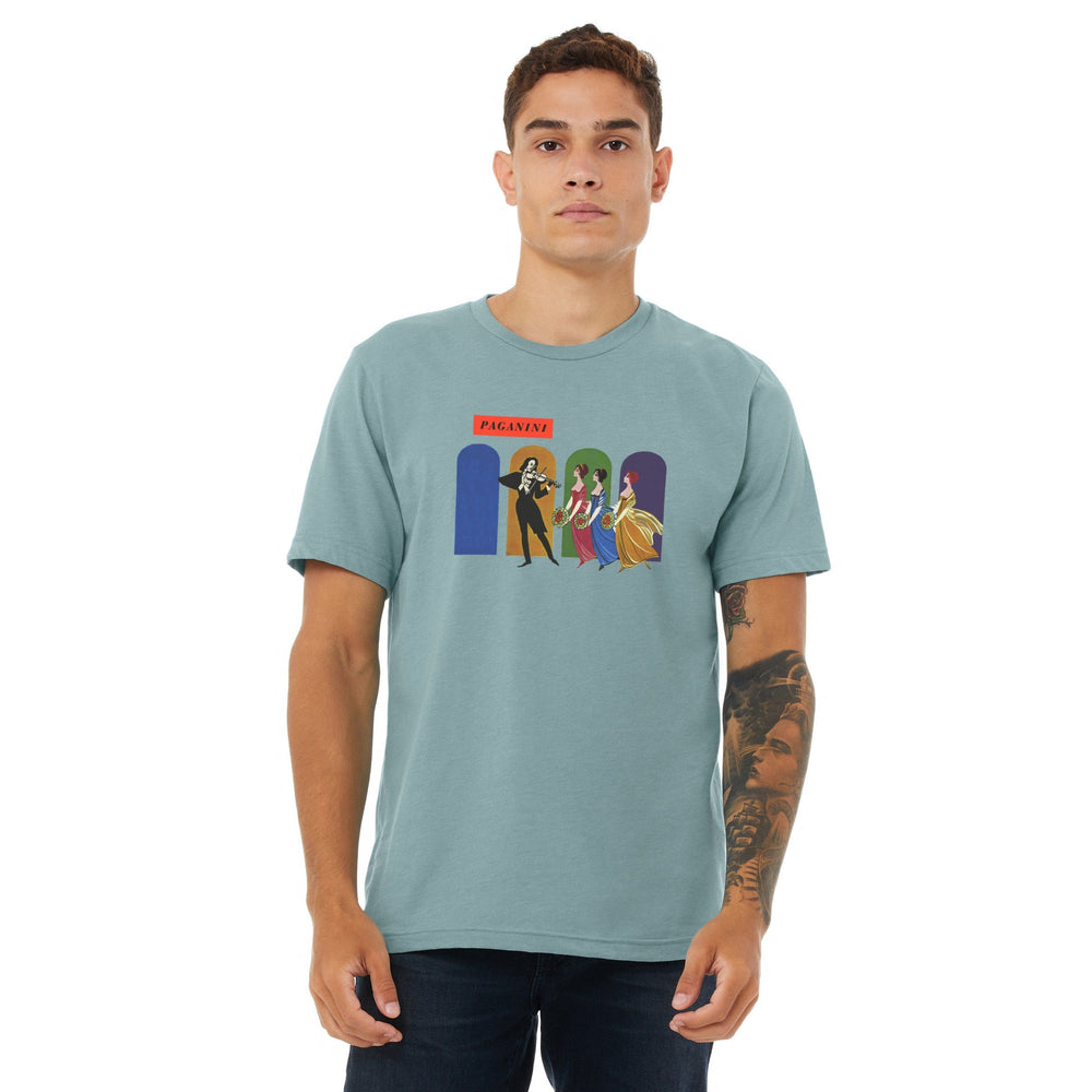 niccolò paganini: illustrated classic tee
