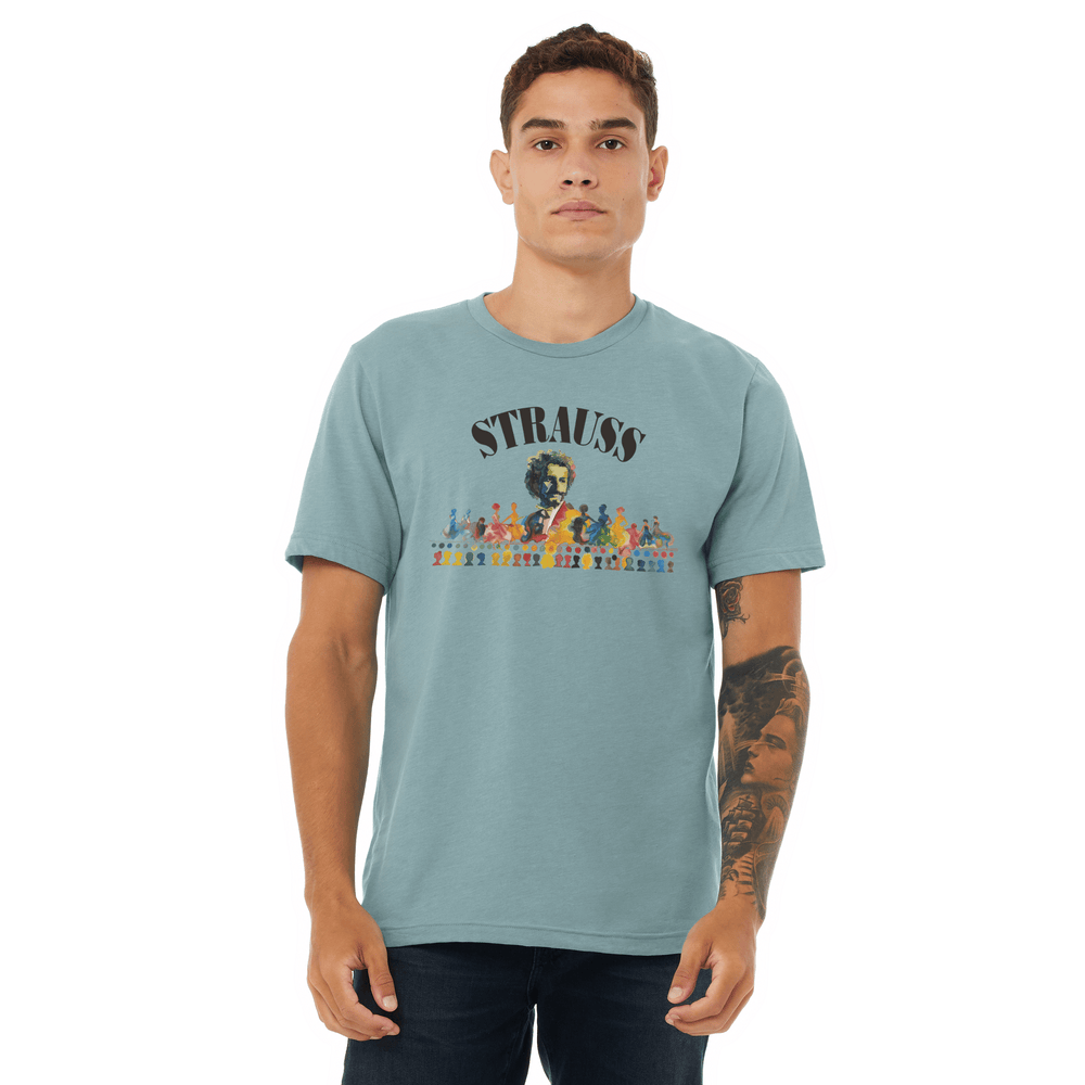 johann strauss: illustrated classic tee