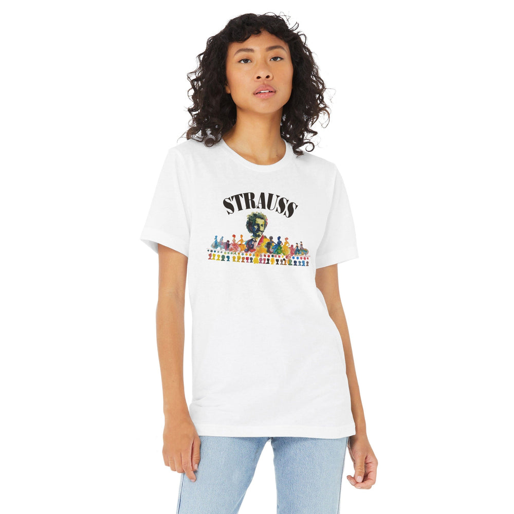 johann strauss: illustrated classic tee