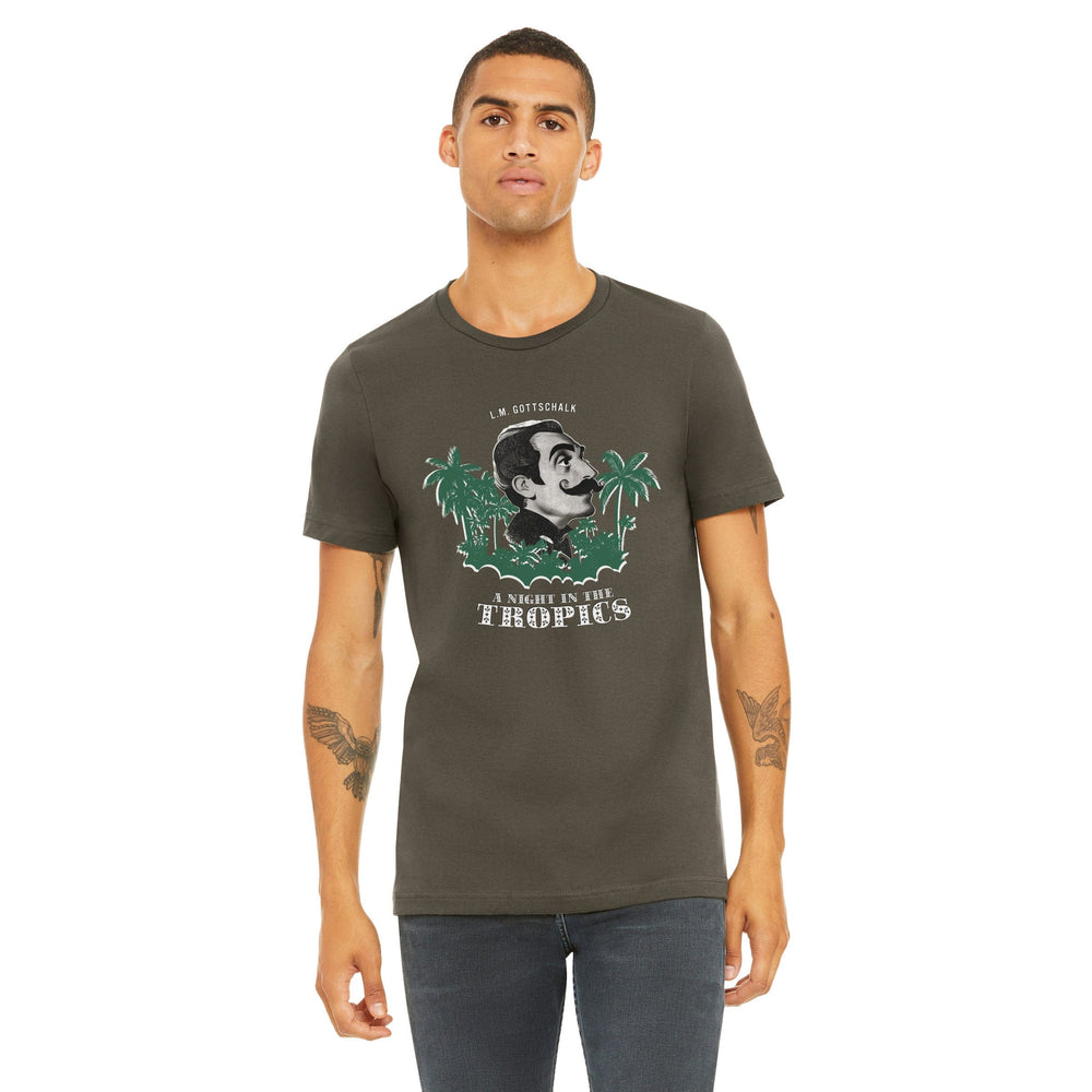 l.m. gottschalk: a night in the tropics classic tee