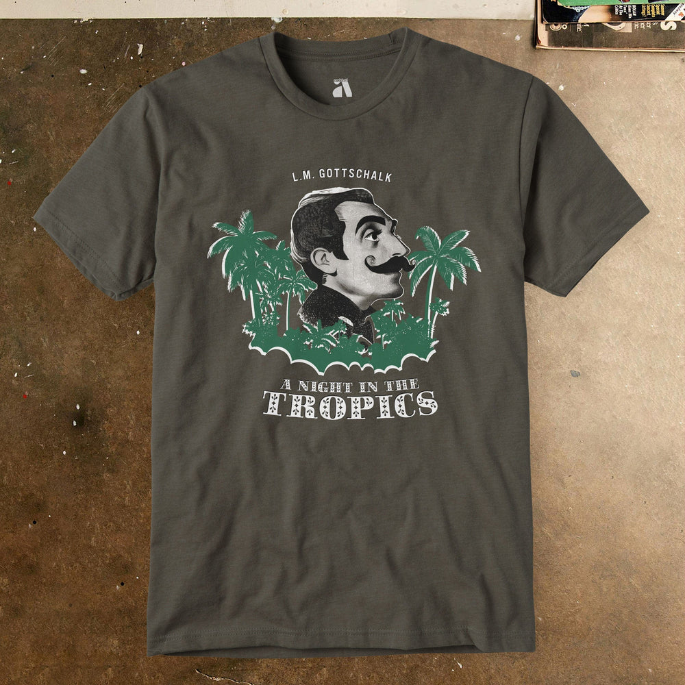 l.m. gottschalk: a night in the tropics classic tee