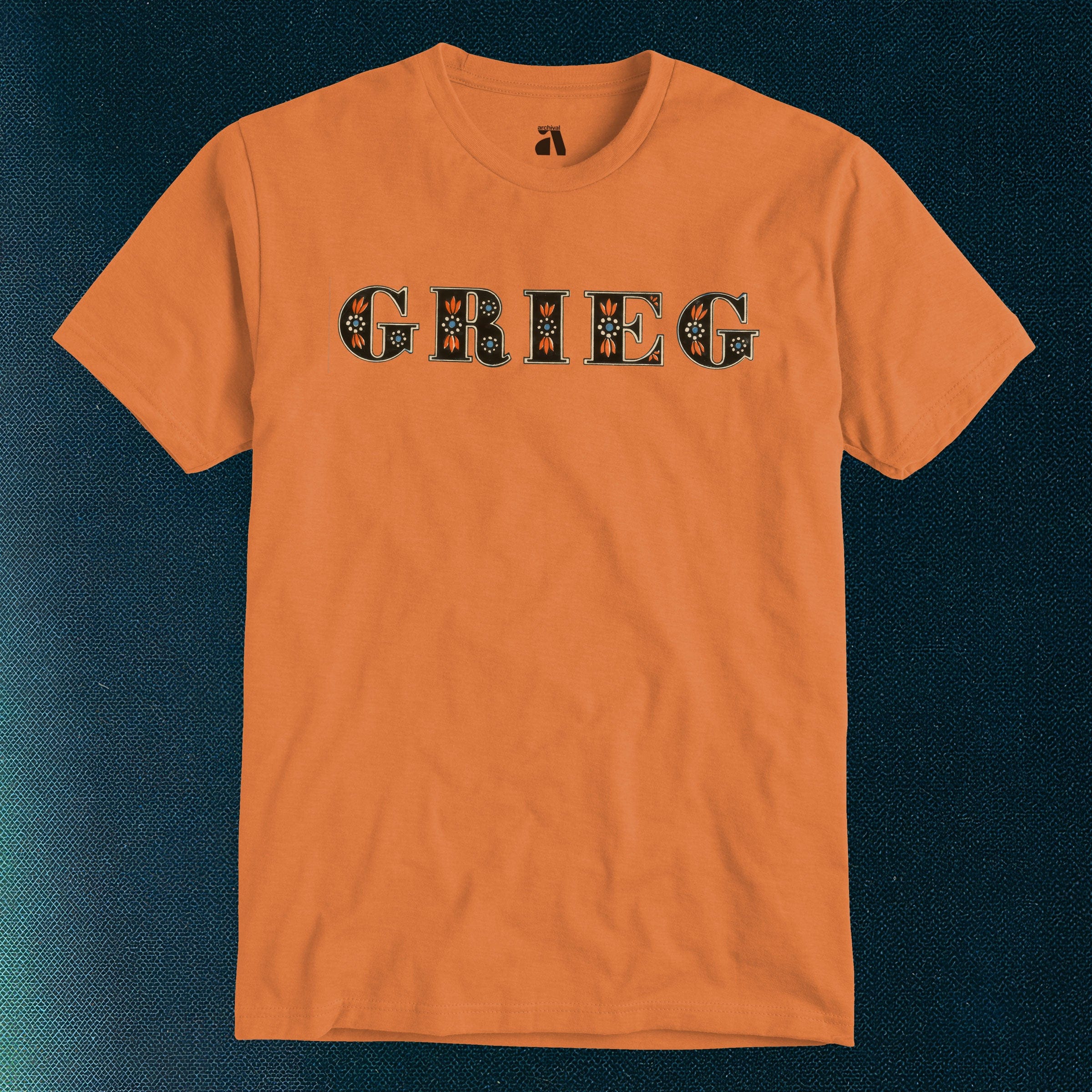 Edvard Grieg: Wordmark T-Shirt