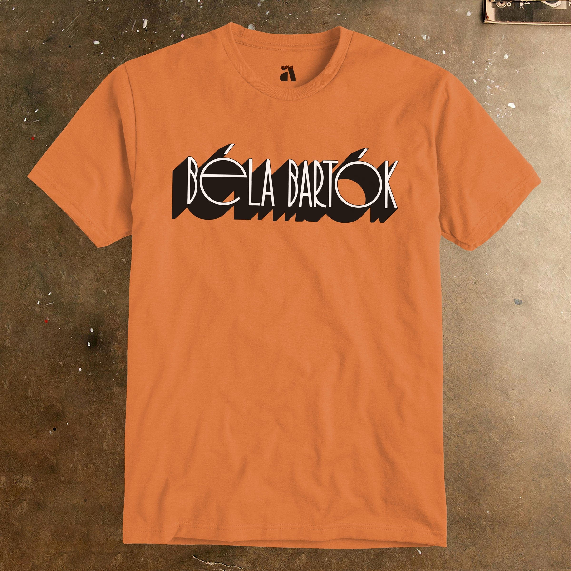 Béla Bartók: Wordmark T-Shirt