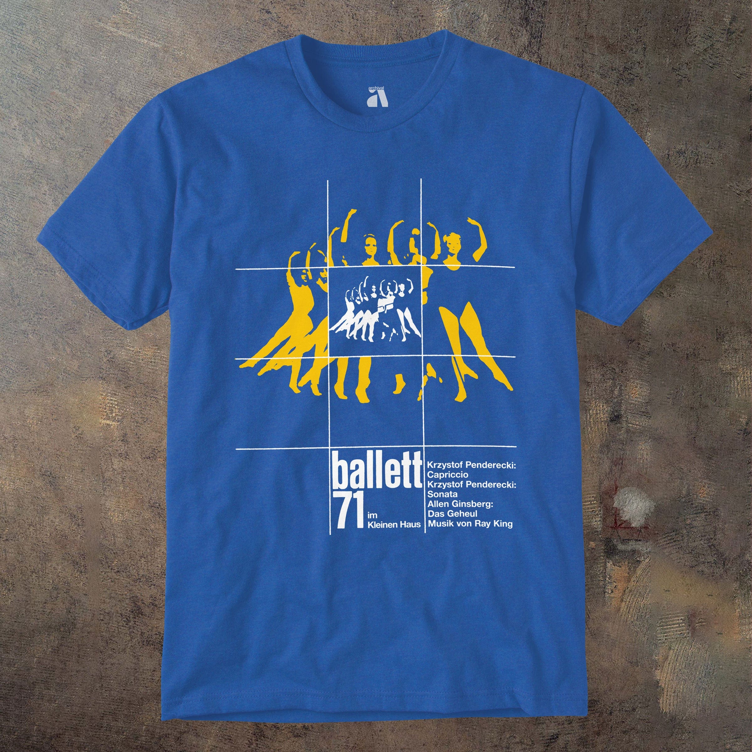 Ballett 71: Stattstheater Kassel T-Shirt – Archival Apparel