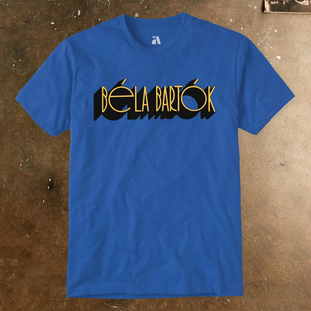 béla bartók: wordmark classic tee