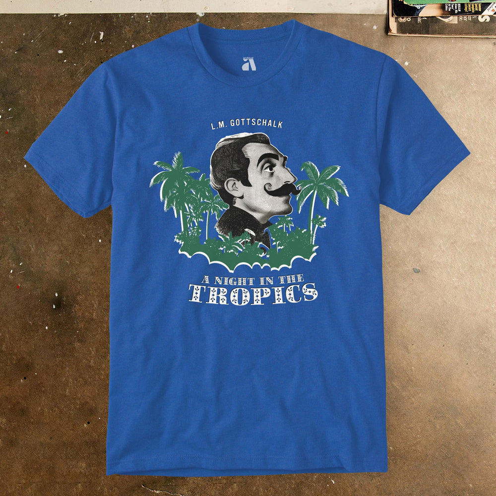 l.m. gottschalk: a night in the tropics classic tee