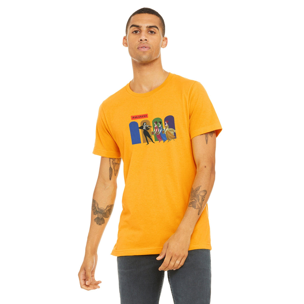niccolò paganini: illustrated classic tee