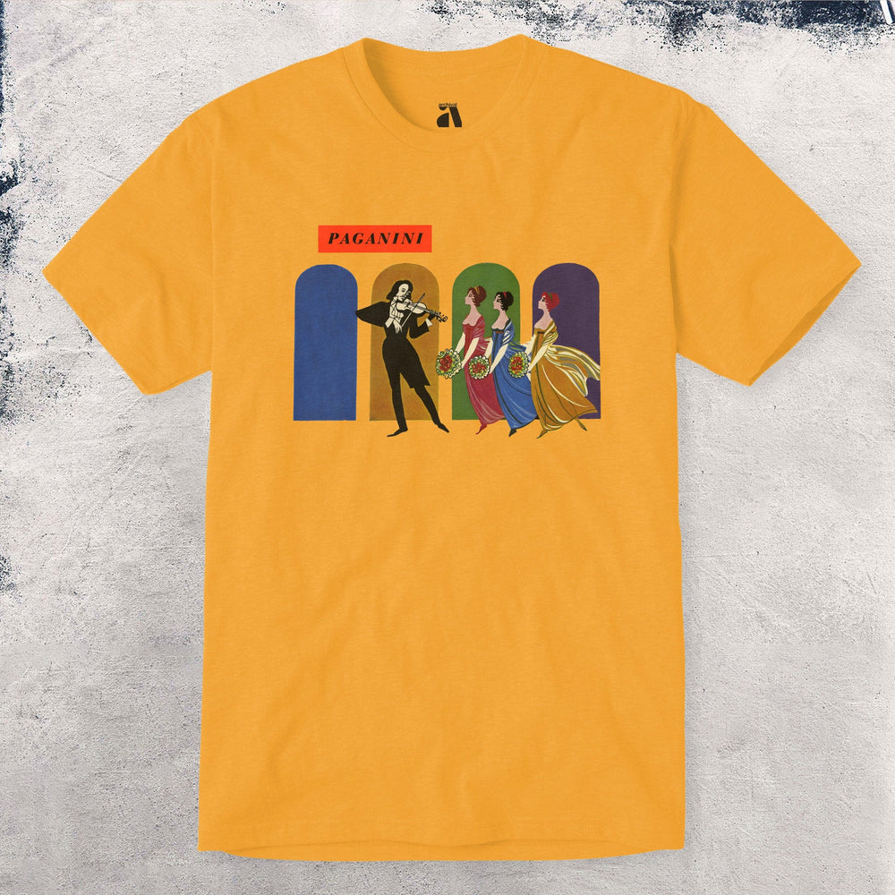 niccolò paganini: illustrated classic tee