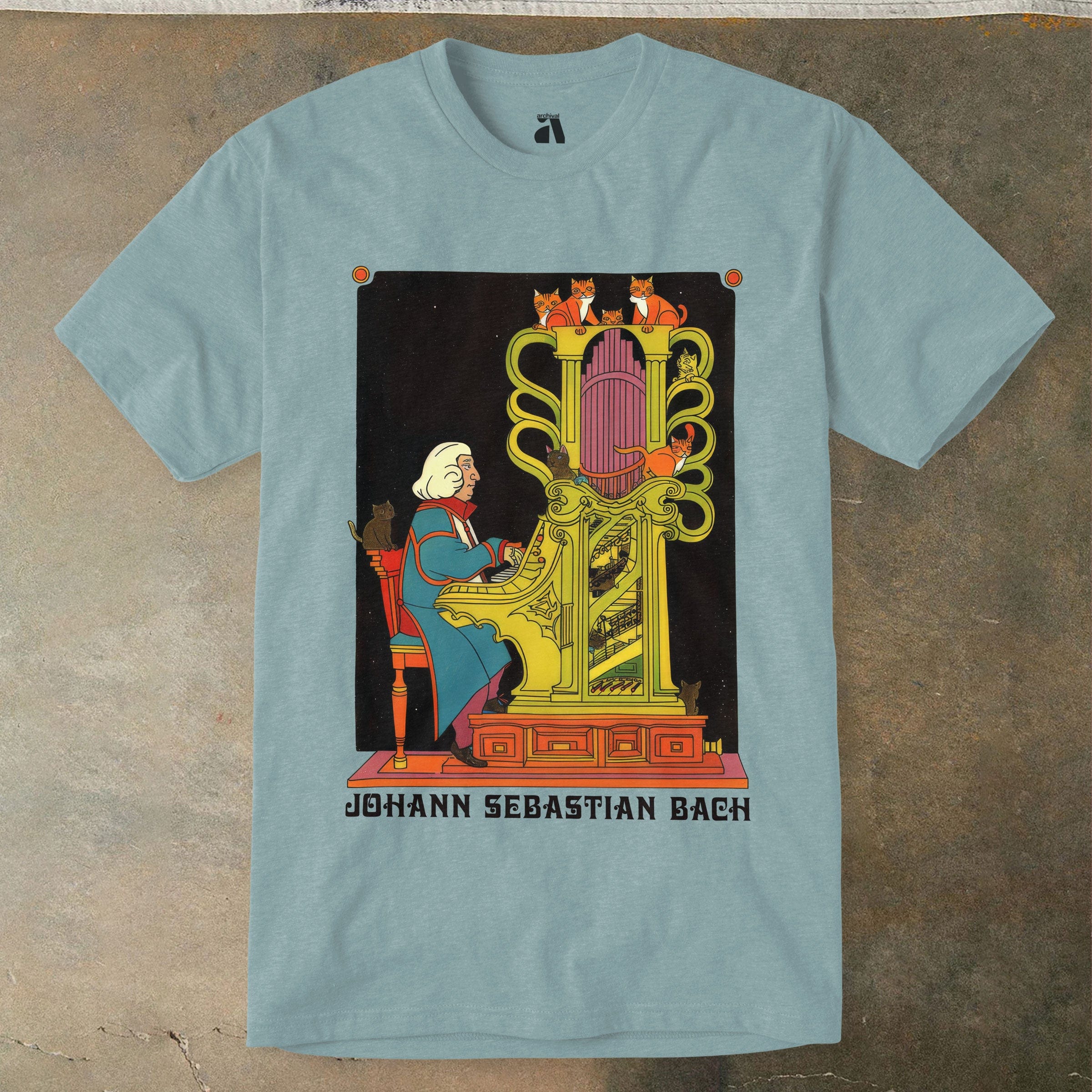 Bach: Organ Cats T-Shirt