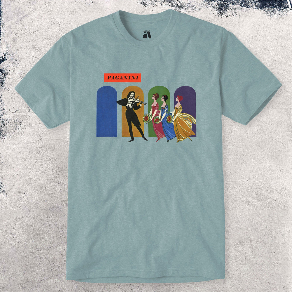 niccolò paganini: illustrated classic tee