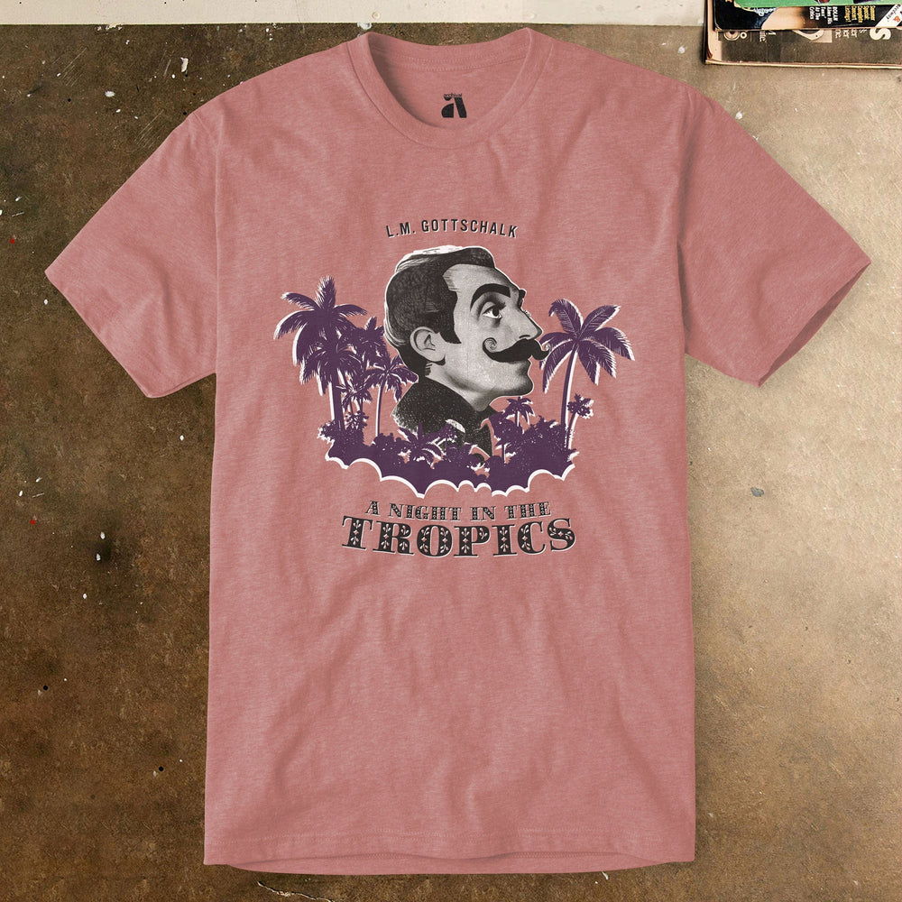 l.m. gottschalk: a night in the tropics classic tee