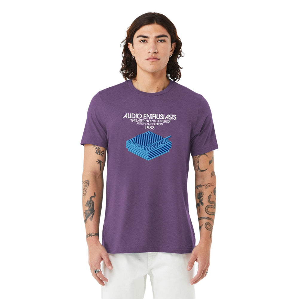 audio enthusiasts of greater north america: 1983 convention classic tee