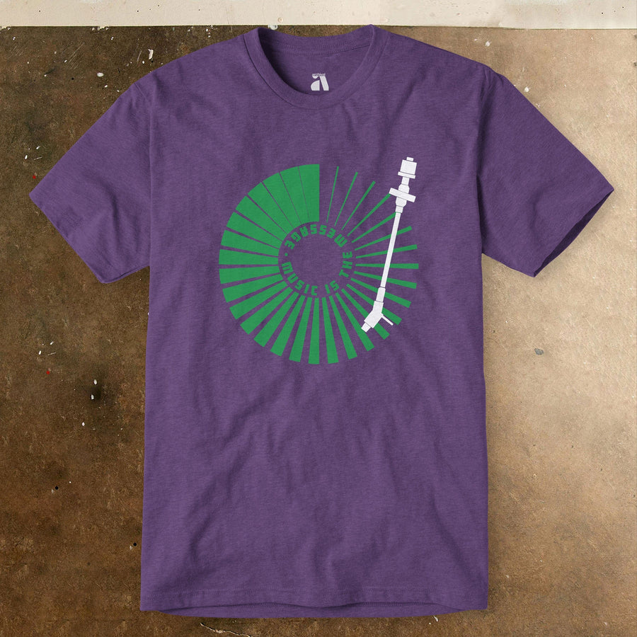 Vinyl LP: Music is the Message Classic Tee