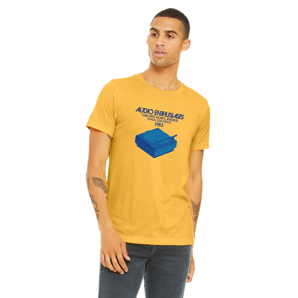 audio enthusiasts of greater north america: 1983 convention classic tee