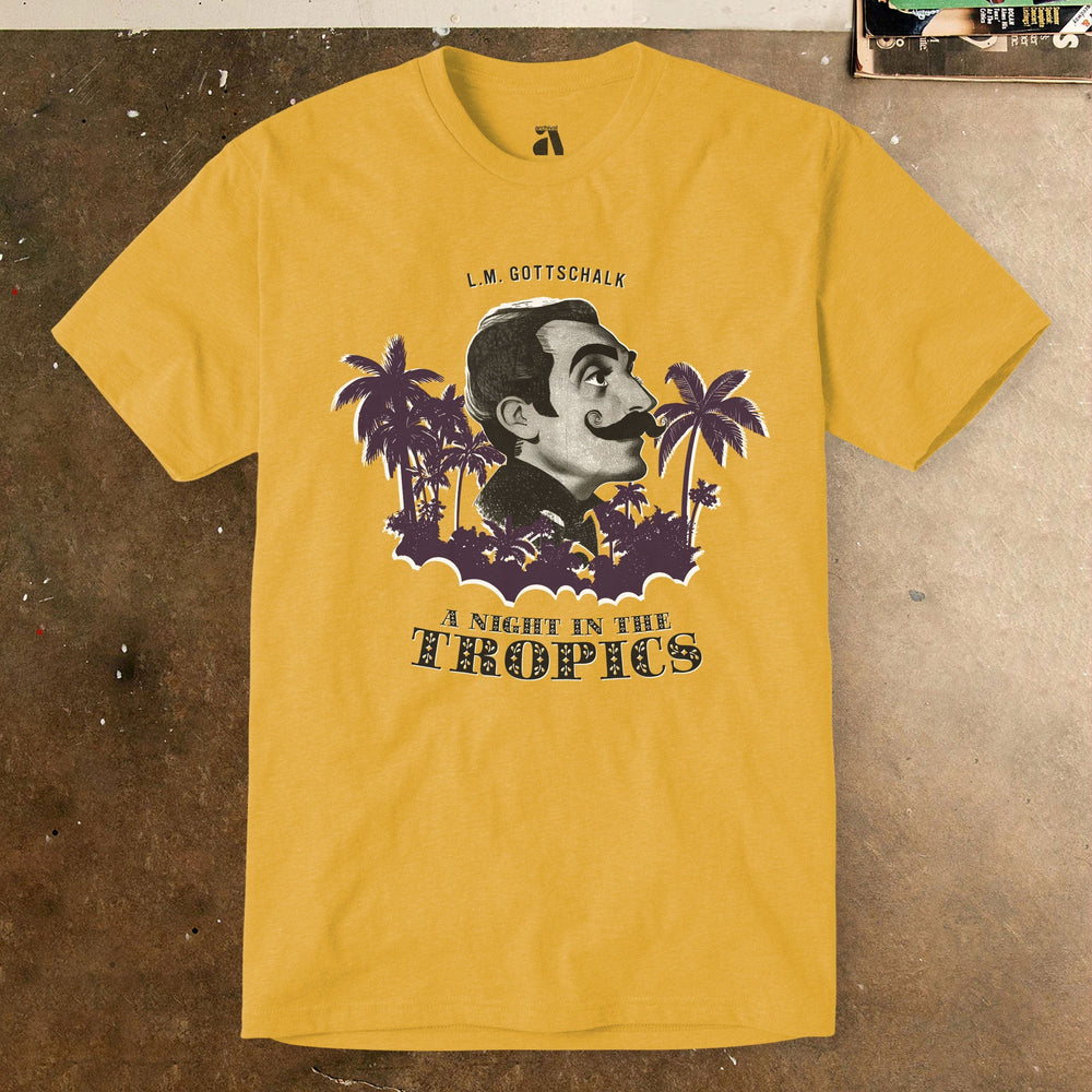 l.m. gottschalk: a night in the tropics classic tee