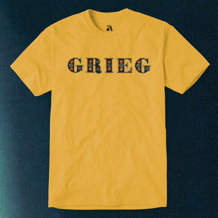 Edvard Grieg: Wordmark Classic Tee