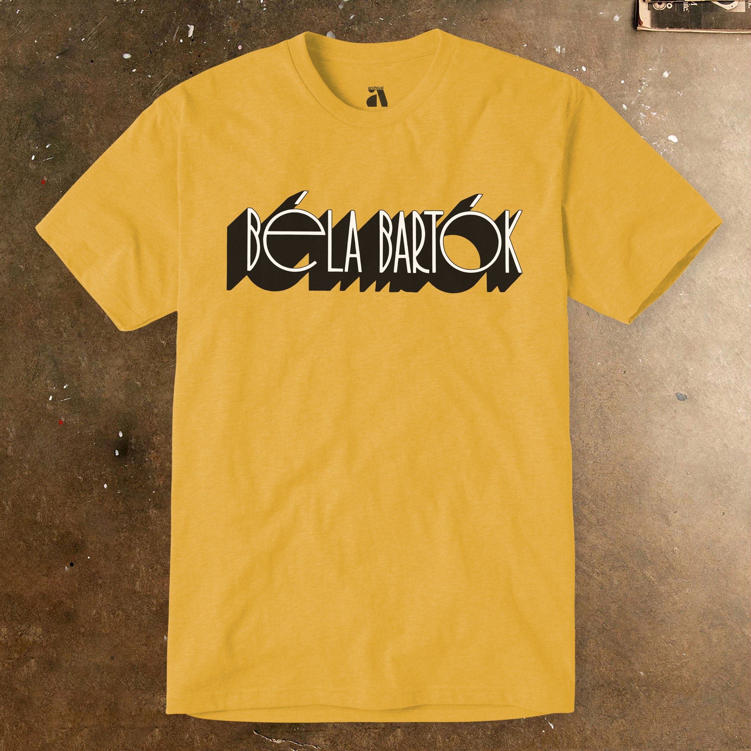 Béla Bartók: Wordmark T-Shirt