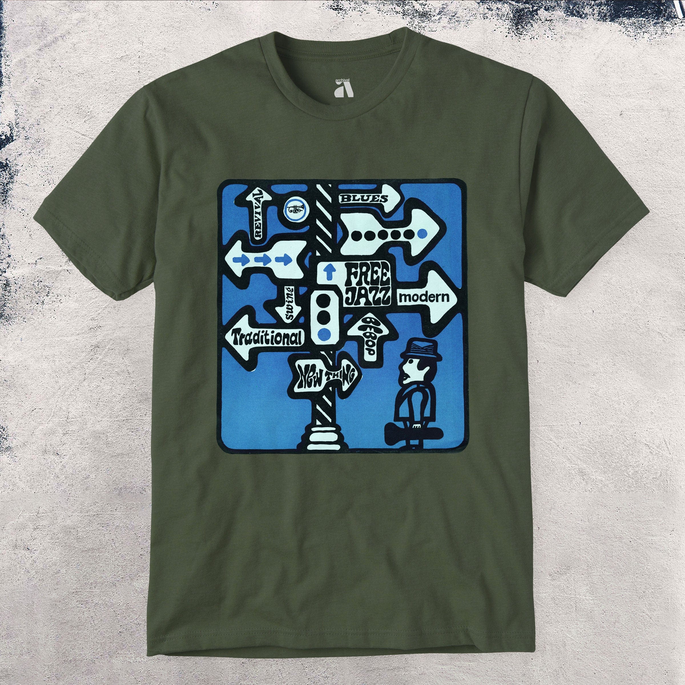 Directions in Jazz T-Shirt – Archival Apparel