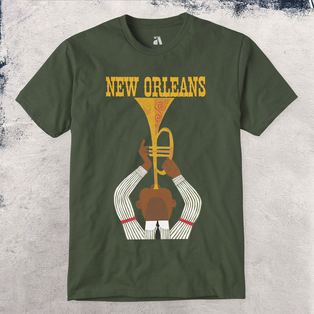 new orleans jazz classic tee