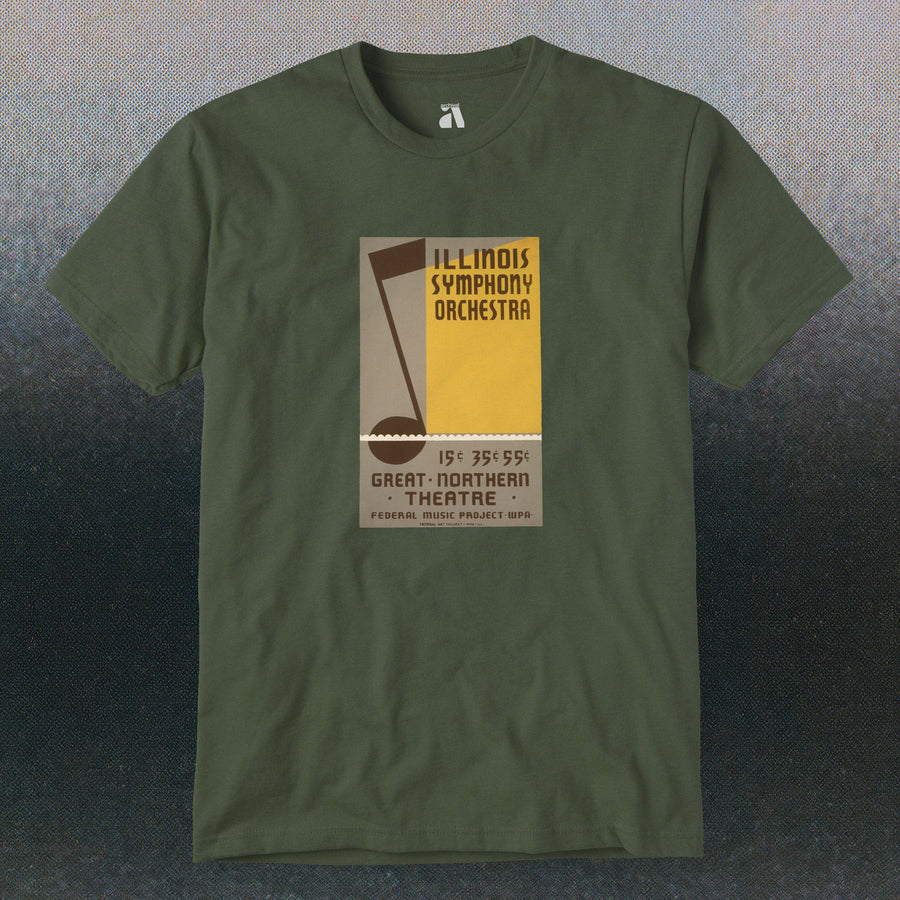 WPA Symphony Orchestra: The Note Classic Tee