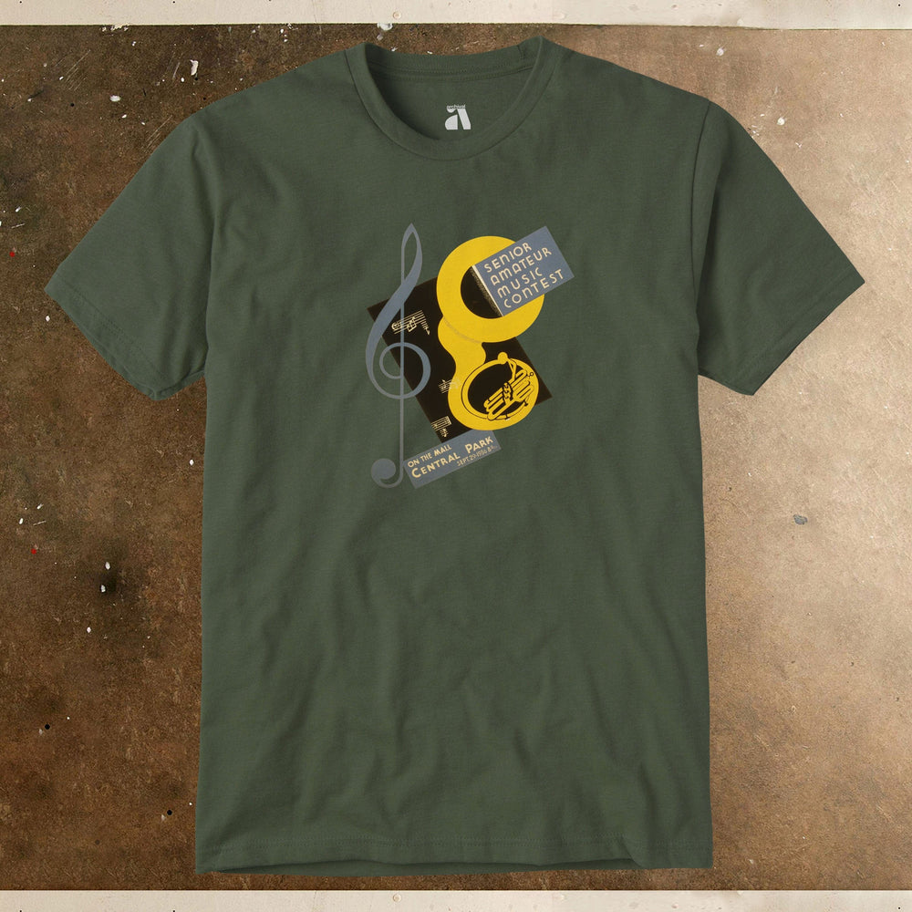central park music contest classic tee